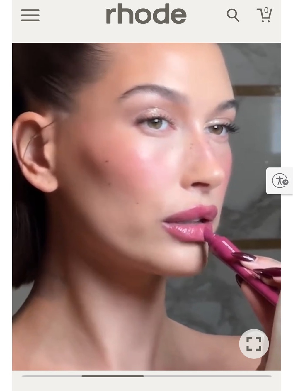 RHODE Peptide Lip Tint — Raspberry jelly - Picture 4 of 4